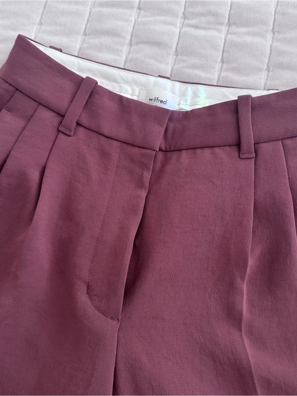 Aritzia Wilfred The Effortless Pant Trousers Size 0